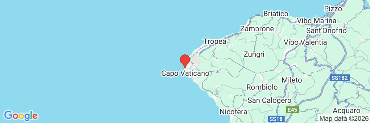 Na mape · Capovaticano Resort Thalasso & Spa