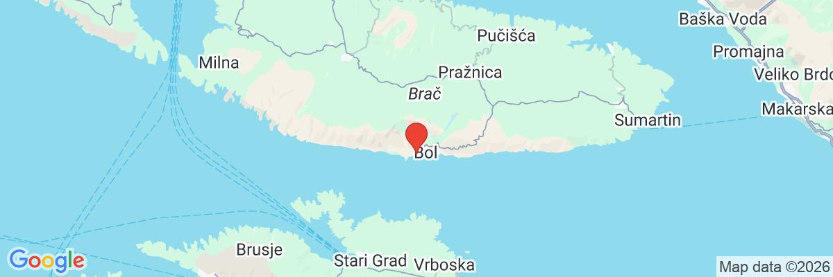 Na mape · Hotel Bluesun Holiday Village Bonaca