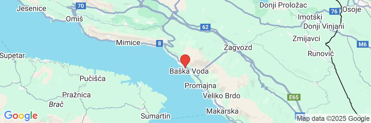 Na mape · Bluesun hotel Berulia