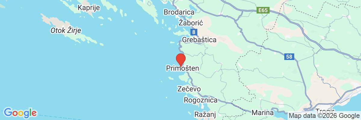 Na mape · Hotel Zora