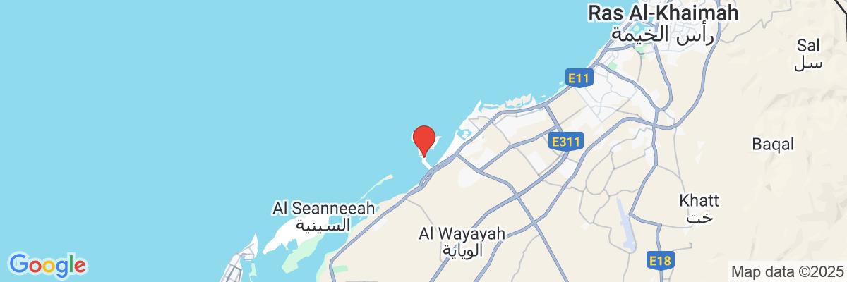 Na mape · Hotel Doubletree by Hilton Resort & Spa Marjan Island