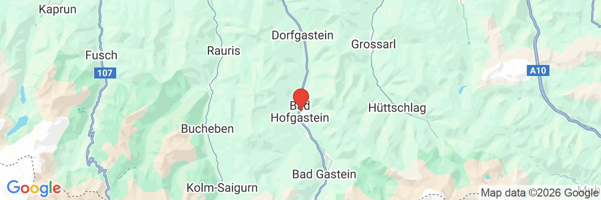 Na mape · Hotel Alpina Bad Hofgastein