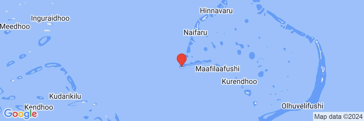 Na mape · Atmosphere Kanifushi Maldives