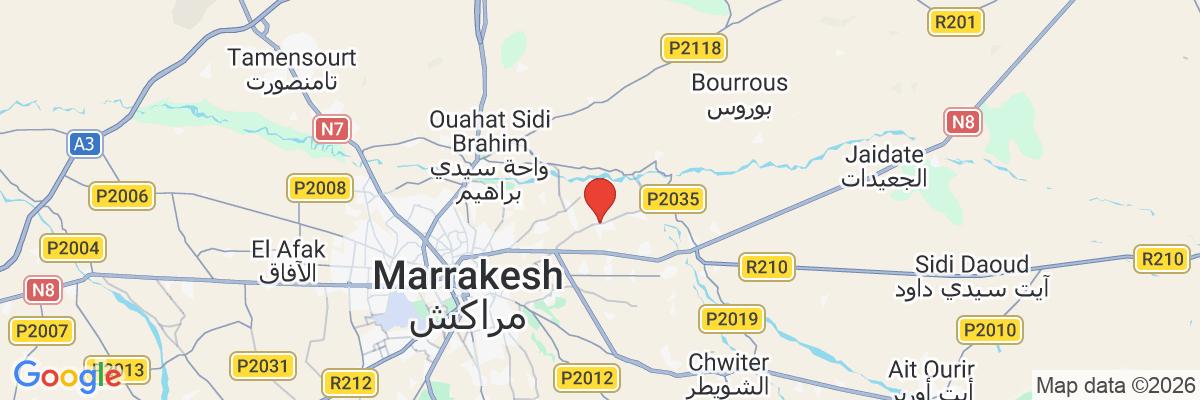 Na mape · Iberostar Waves Club Palmeraie Marrakech