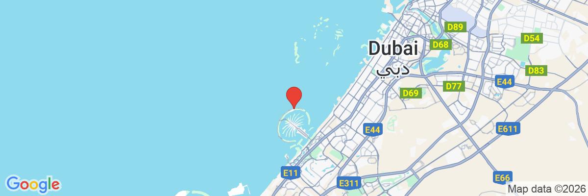 Na mape · Sofitel Dubai Palm Jumeirah