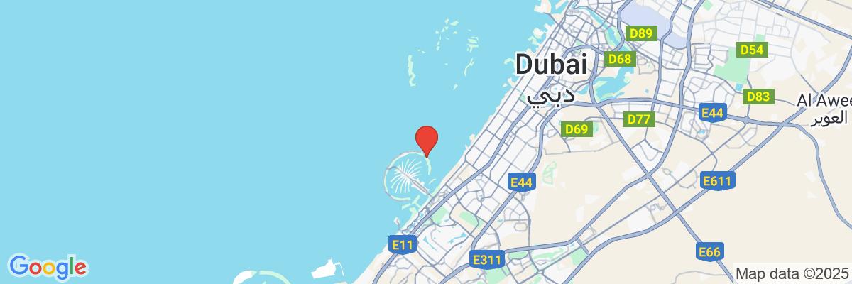 Na mape · Waldorf Astoria Dubai Palm Jumeirah