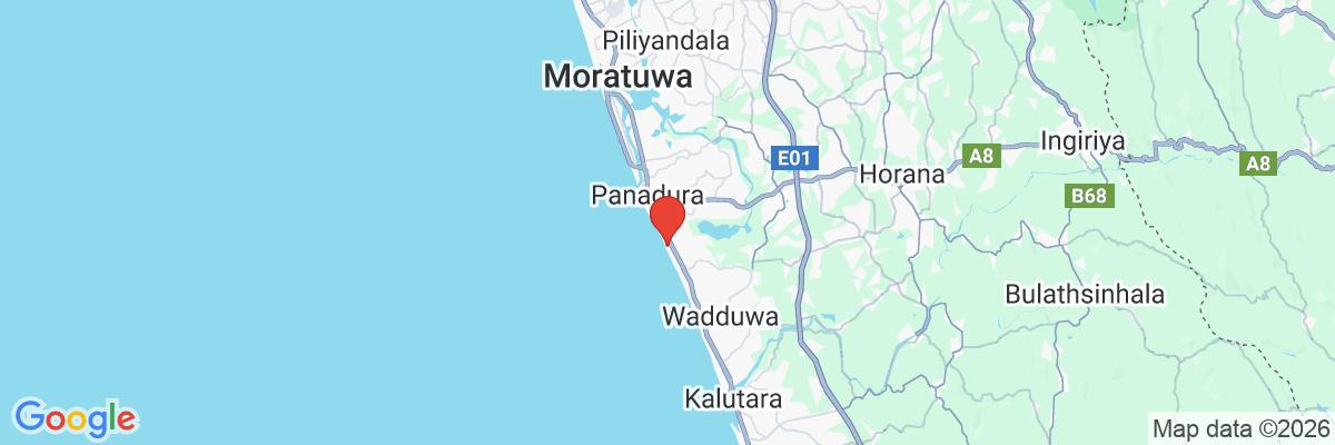 Na mape · The Blue Water