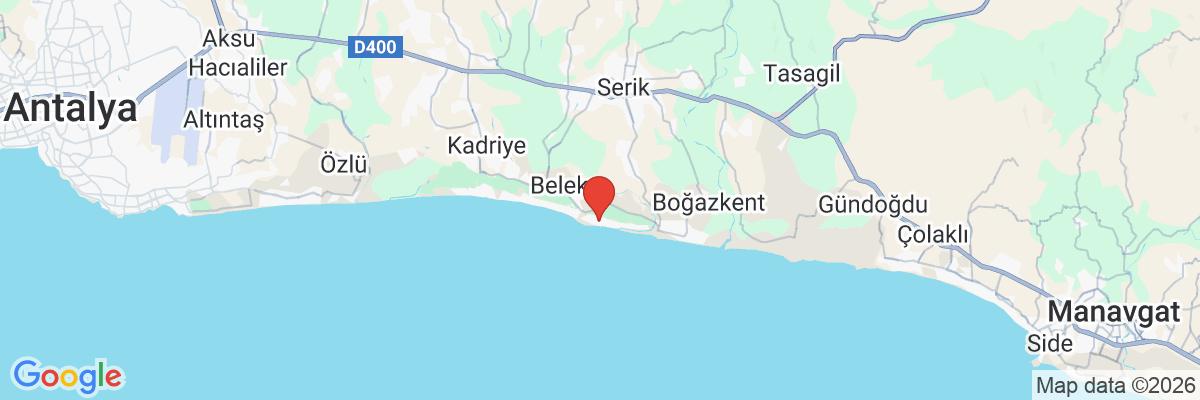 Na mape · Hotel Limak Atlantis Deluxe Hotel & Resort