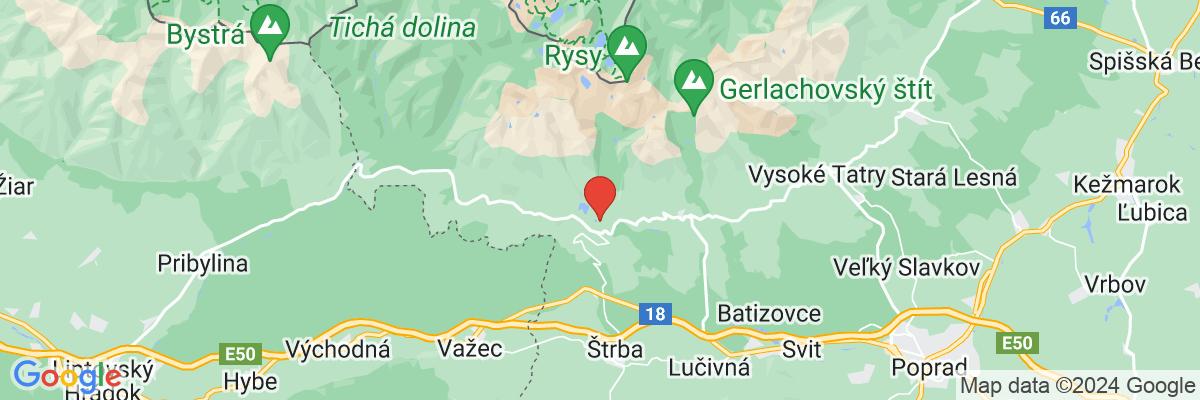 Na mape · Wellness Hotel Borovica