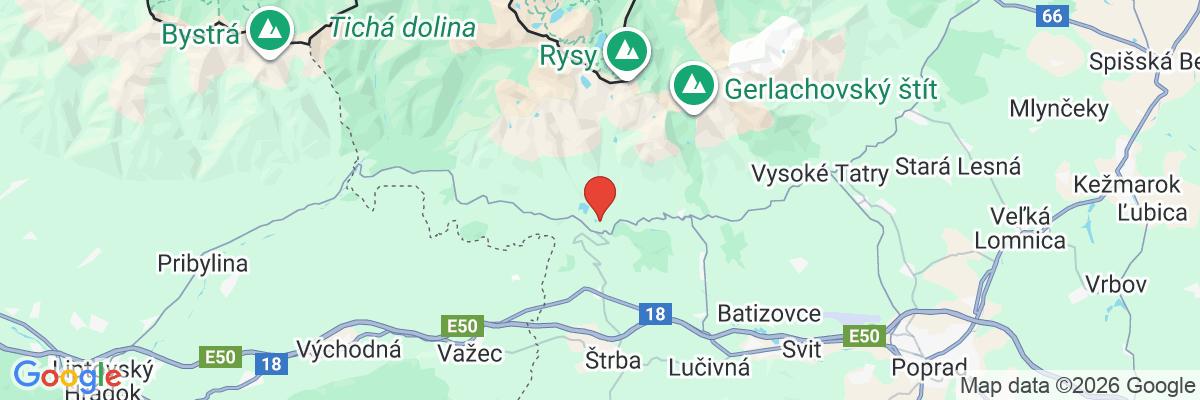 Na mape · Wellness Hotel Borovica