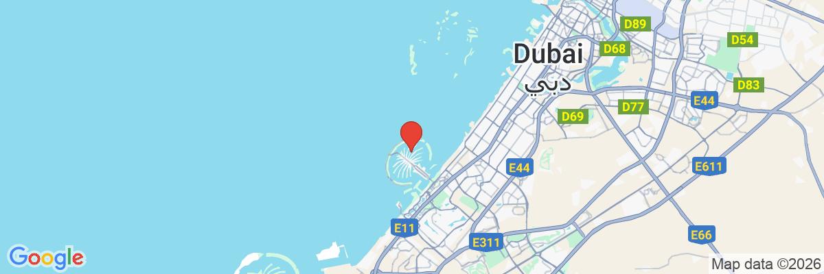 Na mape · Hotel Dukes The Palm, a Royal Hideaway *****