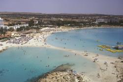 Nissi Beach, Južný Cyprus