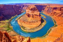 Horseshoe bend, USA