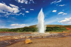 Gejzír Strokkur, Island