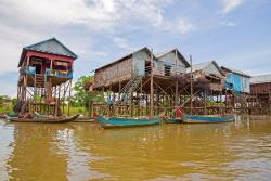 Plávajúce dediny Chong Khneas, Kambodža