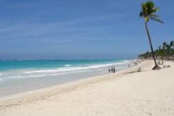Pláž Grande. Dominikánska republika 