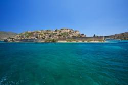 Ostrov spinalonga na kréte