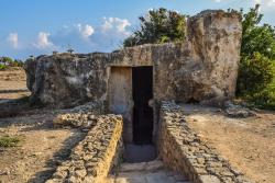 Hrobky kráľov. Južný Cyprus