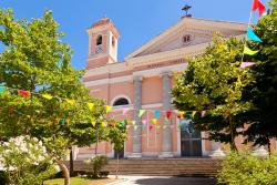 Nuoro - katedrála santa maria della neve na sardínii v taliansku