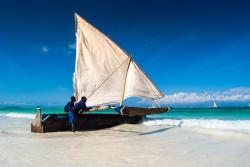 Pláž Matemwe. Zanzibar. 