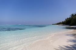 Pláž v maldivách