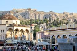 Monastiraki v Aténach