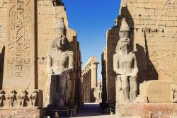 Luxorský chrám. Egypt.