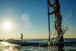 Paddle boardovanie na Malorke.