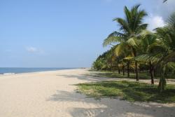 Pláž Marari v južnej Indii.