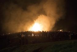 Beltane Fire Festival. Edingurg. Škótsko.