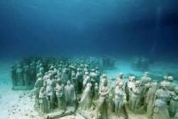 Podmorské archeologické múzeum „Kleopatrina ríša. Alexandria. Egypt.
