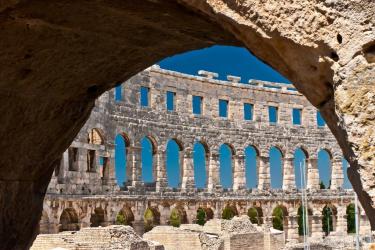 Pula - mesto rímskych pamiatok, Istria