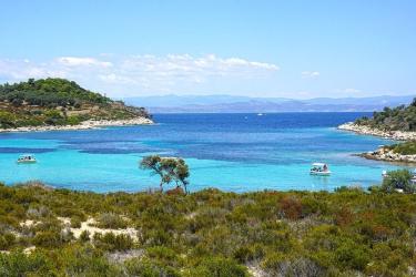 Plavba loďou Blue Lagoon, Chalkidiki