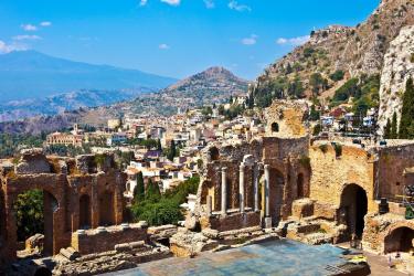 Sicília a Taormina, Taliansko