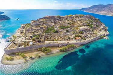 Ostrov malomocných Spinalonga, Kréta