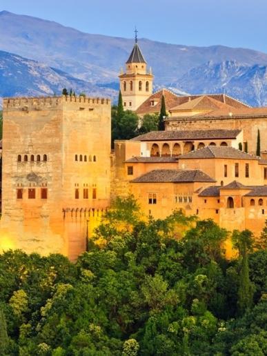 Alhambra v Andalúzii
