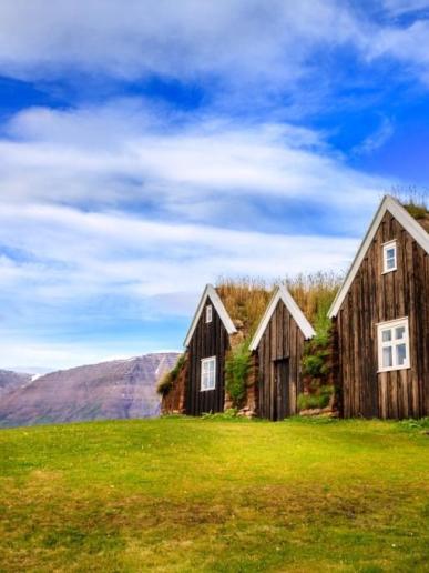 Vodopády Gullfoss Island