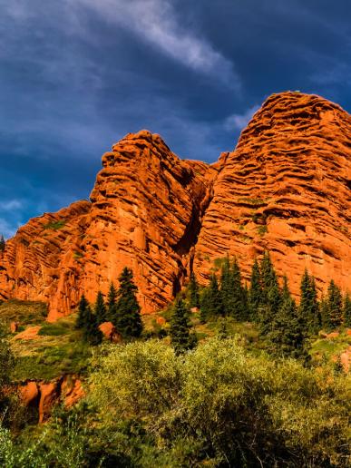 Kirgizsko - krajina plná farieb