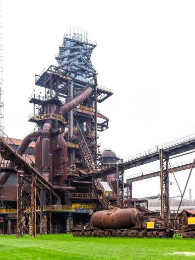 Ostrava - oceľ a uhlie