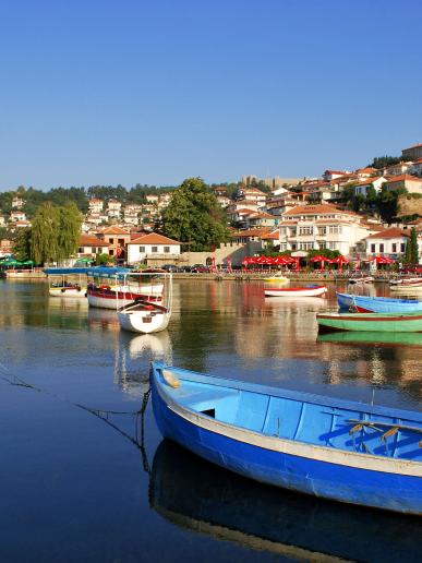 Ohrid jazero lode