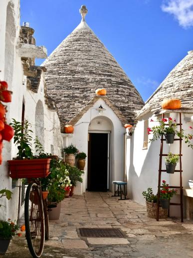 Truli domčeky v Apúlii.