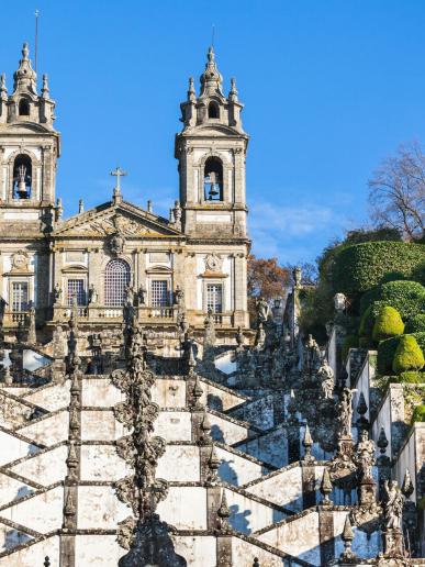 Bom Jesu do Monte, Braga, poznávací zájazd, Portugalsko
