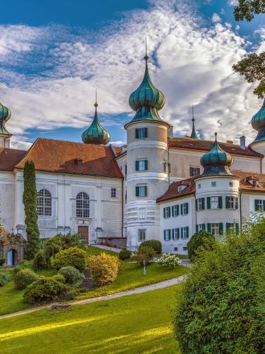 Hrad v meste Artstetten