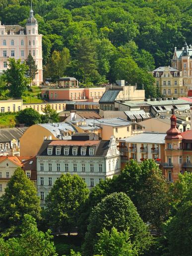 Budovy v Západných Čechách