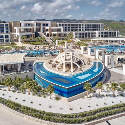 Exteriér hotela Mayia Exclusive Resort & Spa. Rodos.