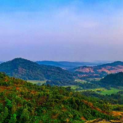 Pohľad z etiópskej hory Entoto.