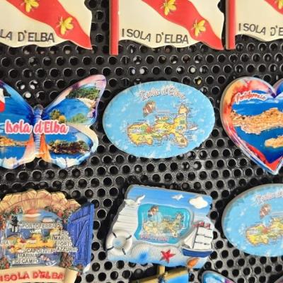 Suveníry z ostrova Elba.
