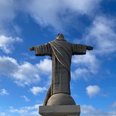 Socha Krista na Madeire.