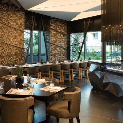 Reštaurácia hotela Kempinski.