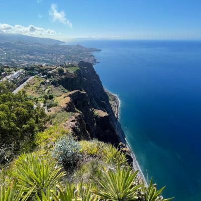 Vyhliadka Cabo Girao. Madeira.